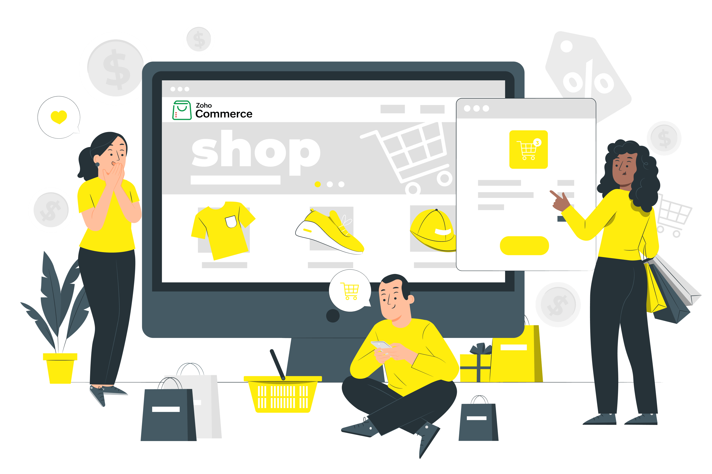 Zoho Commerce Elevate Your Online Business